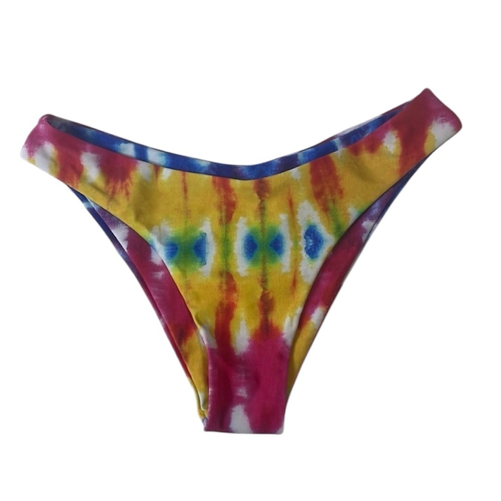 SHEIN Tie-dye bikini‎ bottoms